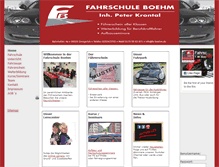 Tablet Screenshot of fs-boehm.de